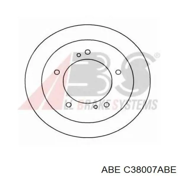 Передние тормозные диски C38007ABE ABE