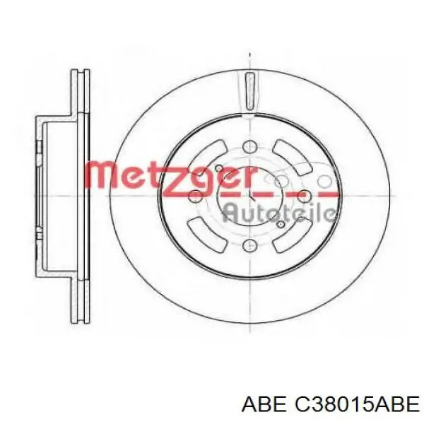 Купить C38015ABE ABE Ротор тормозной