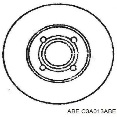 Передние тормозные диски C3A013ABE ABE