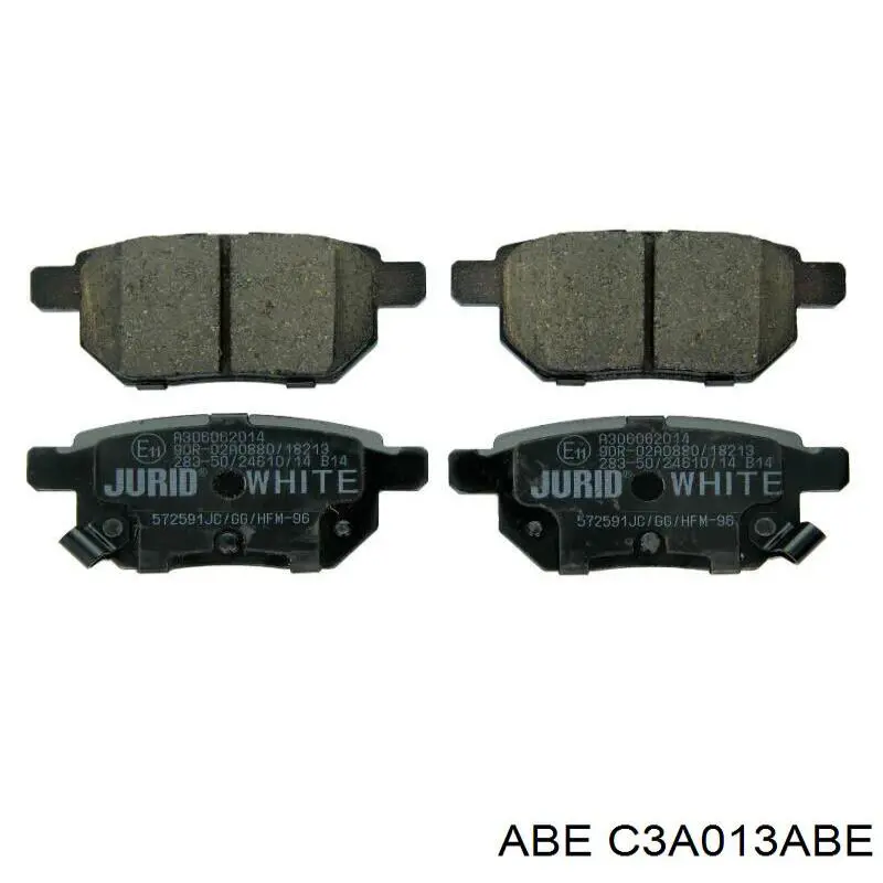 Передний тормозной диск ABE C3A013ABE