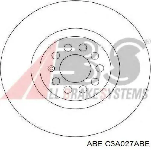 Тормоз дисковый передний ABE C3A027ABE цена, от 37.16 USD