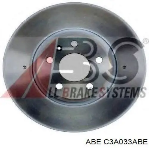 C3A033ABE ABE Диск тормозной передний