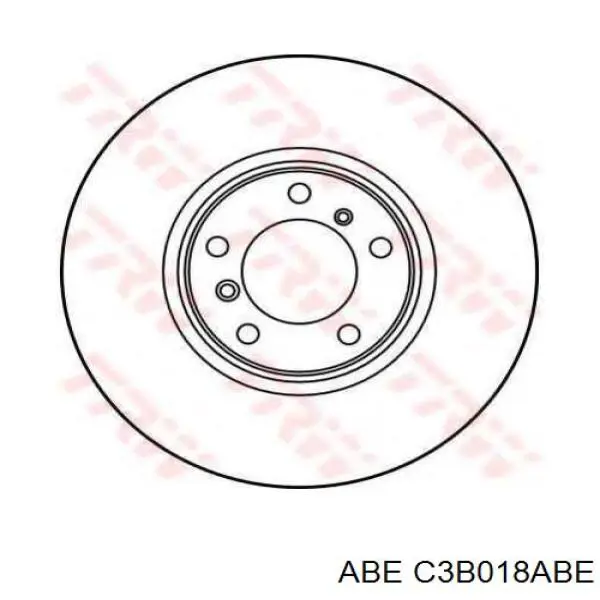 Передний тормозной диск ABE C3B018ABE