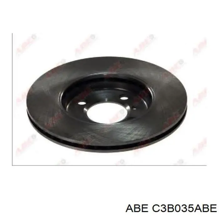 C3B035ABE ABE Диск тормозной передний
