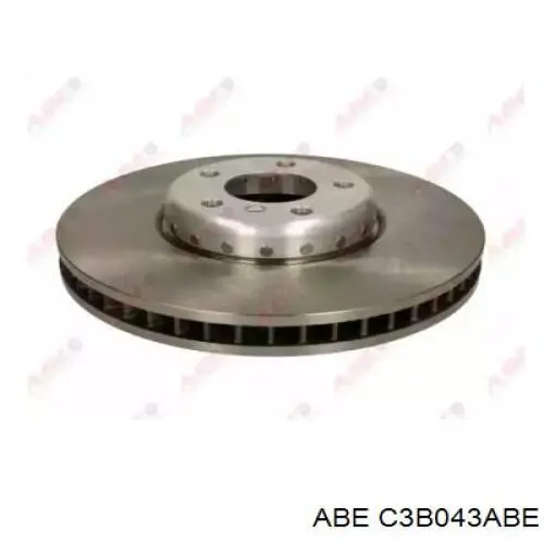 C3B043ABE ABE диск тормозной передний