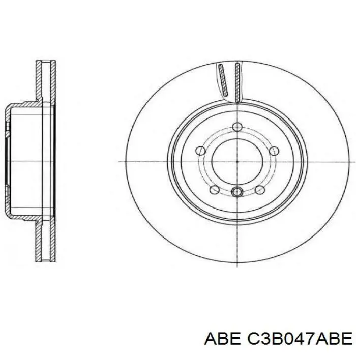 Купить C3B047ABE ABE Ротор тормозной