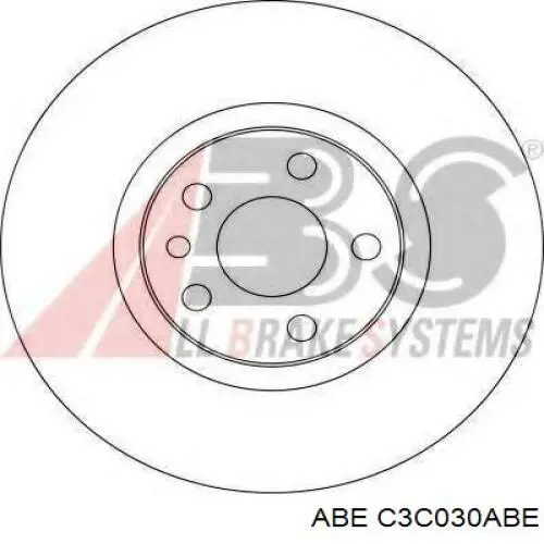 Передние тормозные диски C3C030ABE ABE