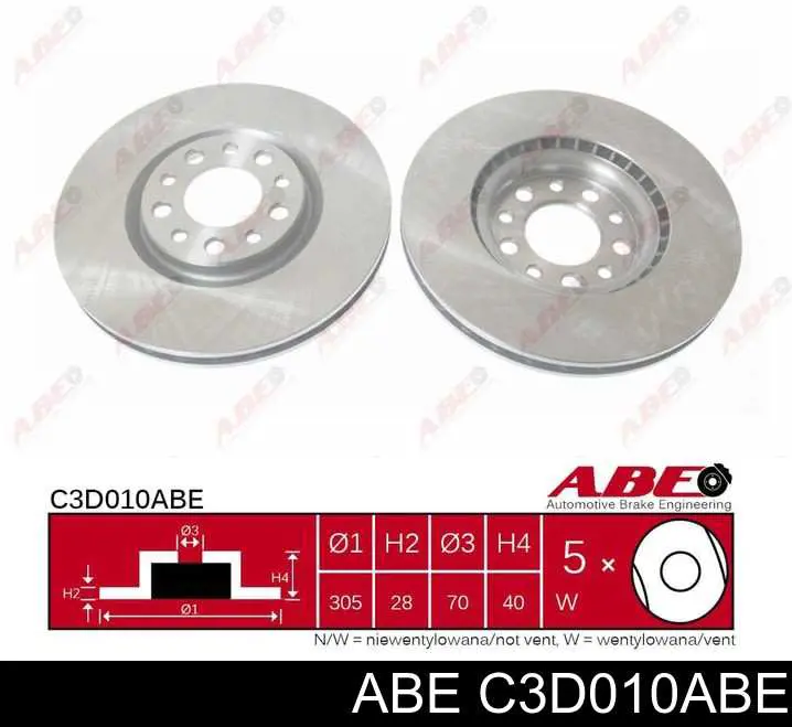 Купить C3D010ABE ABE Ротор тормозной