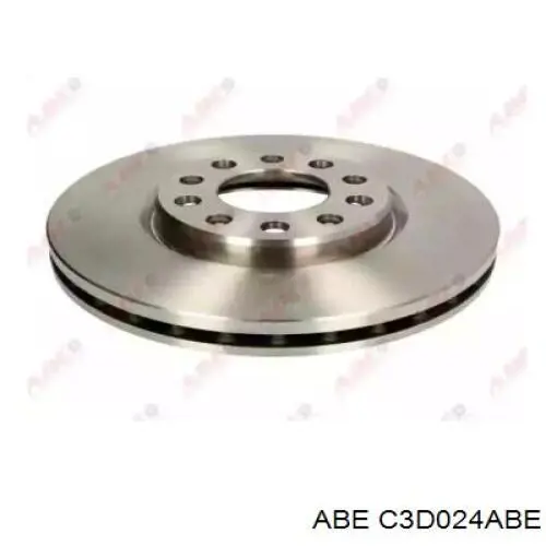 C3D024ABE ABE диск тормозной передний