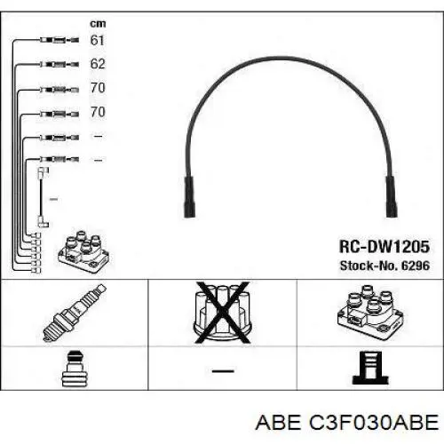 Купить C3F030ABE ABE Ротор тормозной
