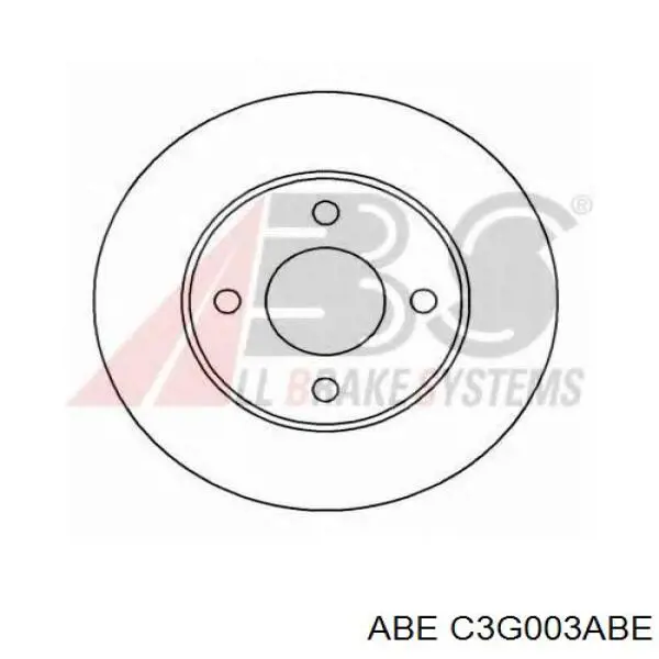 Купить C3G003ABE ABE Ротор тормозной