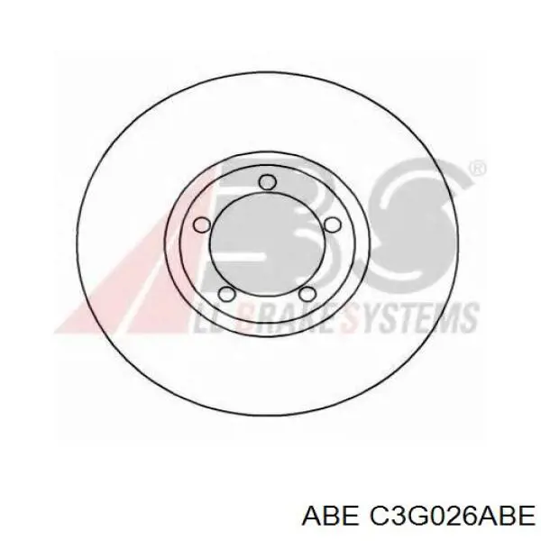 Передние тормозные диски C3G026ABE ABE