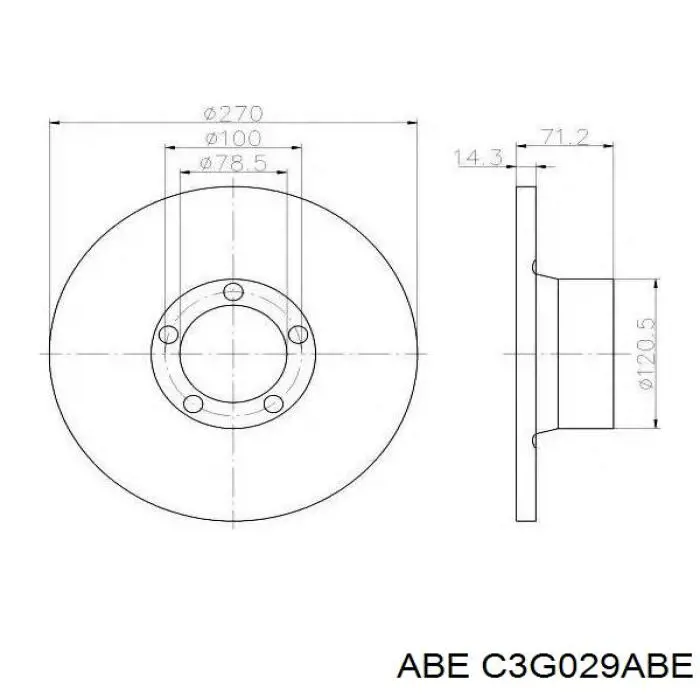 Купить 6041696 Ford Ротор тормозной