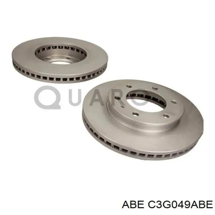 Передние тормозные диски C3G049ABE ABE