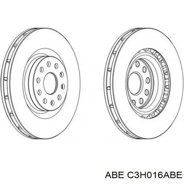 Передний тормозной диск Febi 44009