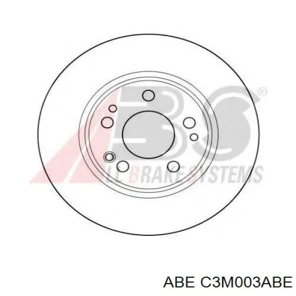 C3M003ABE ABE Диск тормозной передний