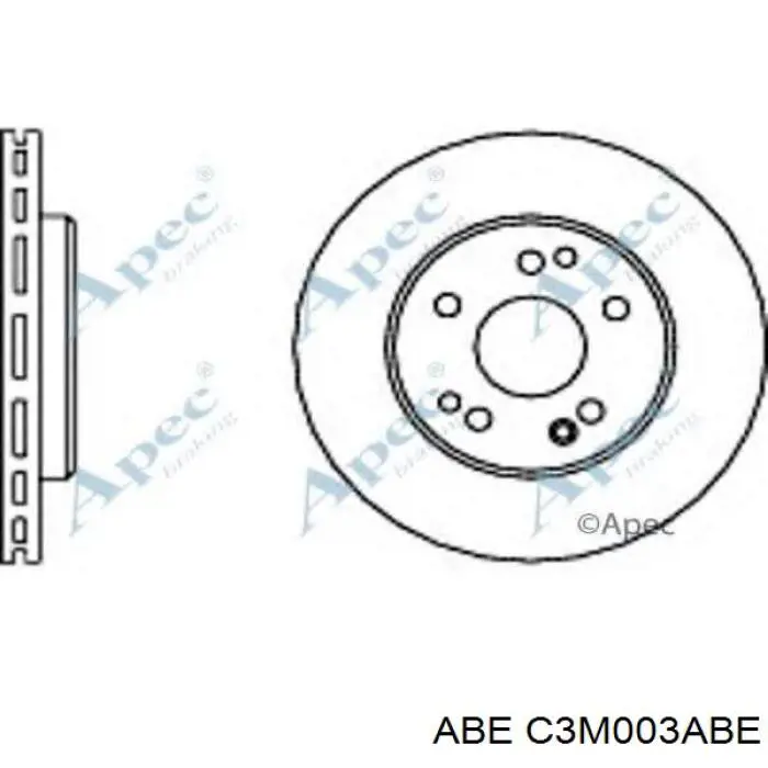 Передний тормозной диск ABE C3M003ABE
