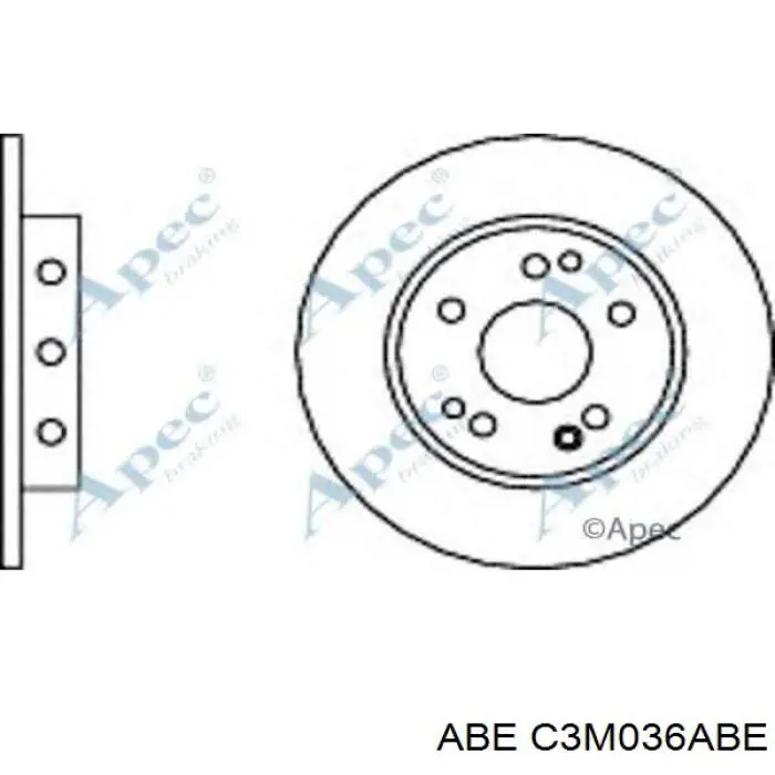 Купить C3M036ABE ABE Ротор тормозной