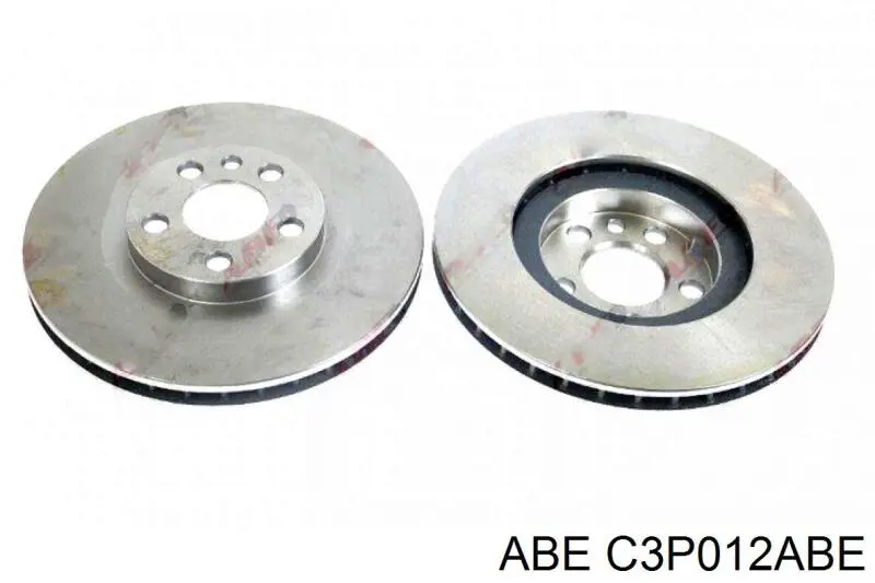 C3P012ABE ABE диск тормозной передний