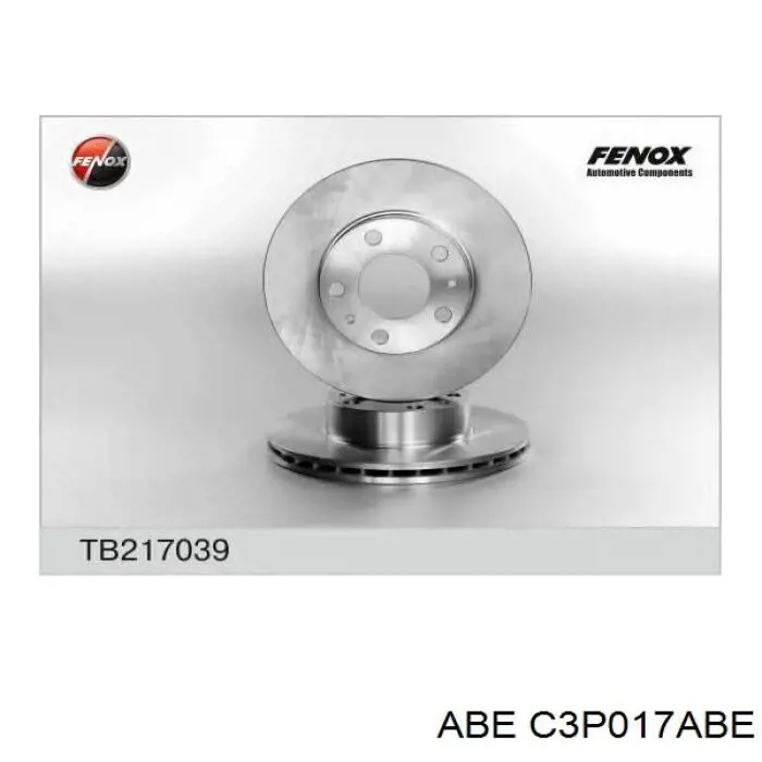 Передние тормозные диски 424927 Peugeot/Citroen