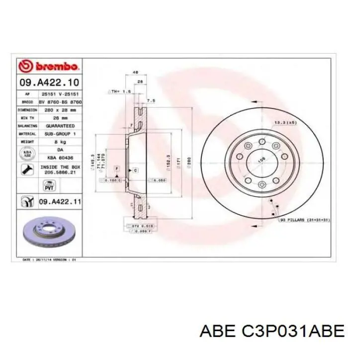 C3P031ABE ABE