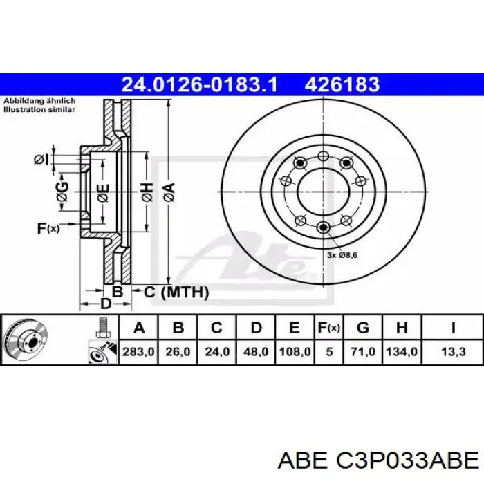 Купить RT21646GL Rotinger Ротор тормозной