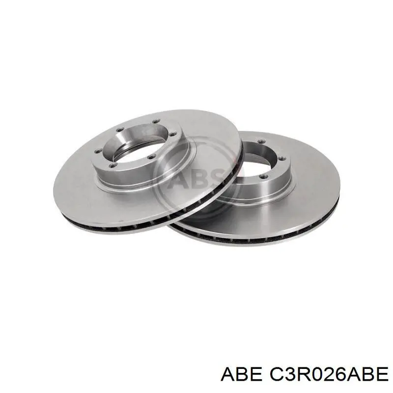Тормоз дисковый передний ABE C3R026ABE цена, от 41.54 USD