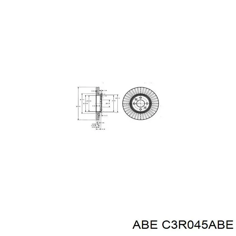 Купить C3R045ABE ABE Ротор тормозной