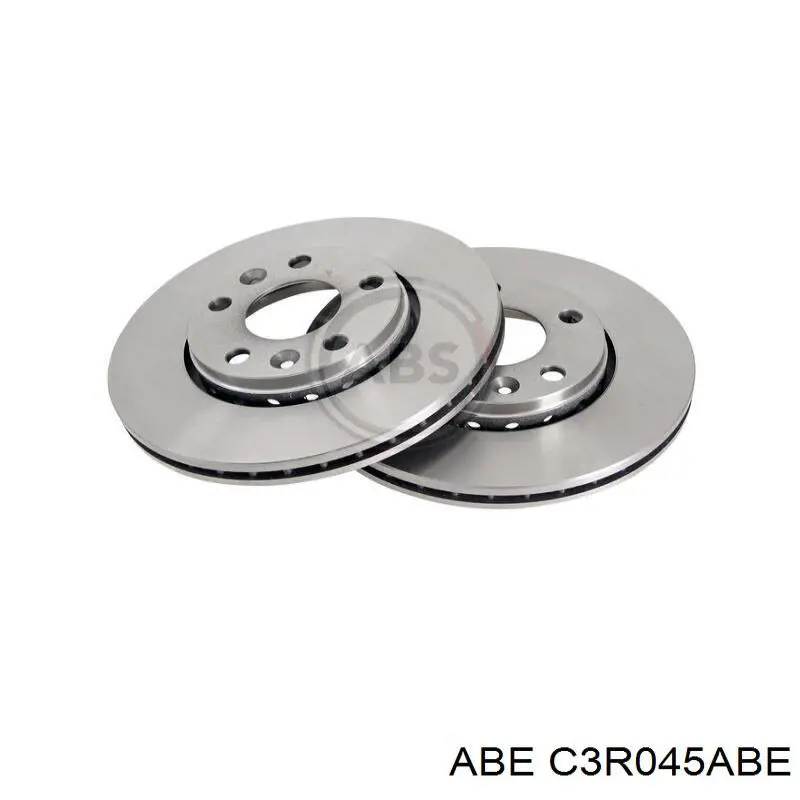 Передние тормозные диски C3R045ABE ABE