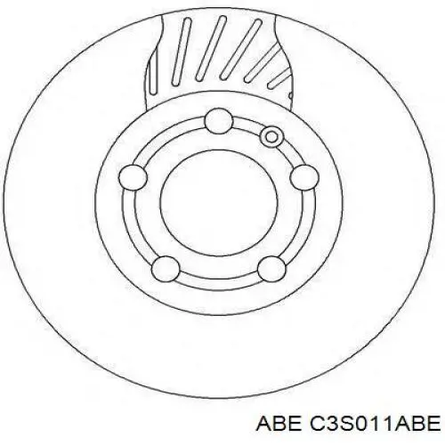 Передние тормозные диски C3S011ABE ABE
