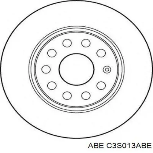 Передний тормозной диск ABE C3S013ABE