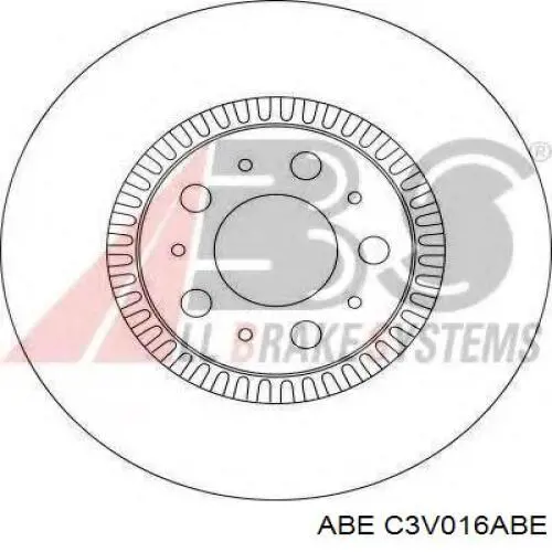 Тормоз дисковый передний ABE C3V016ABE цена, от 44.70 USD
