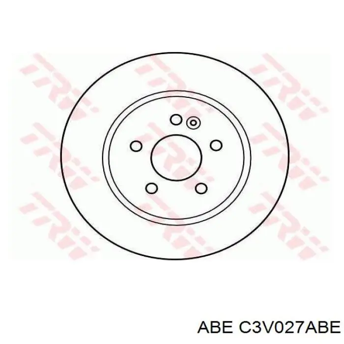 C3V027ABE ABE Диск тормозной передний