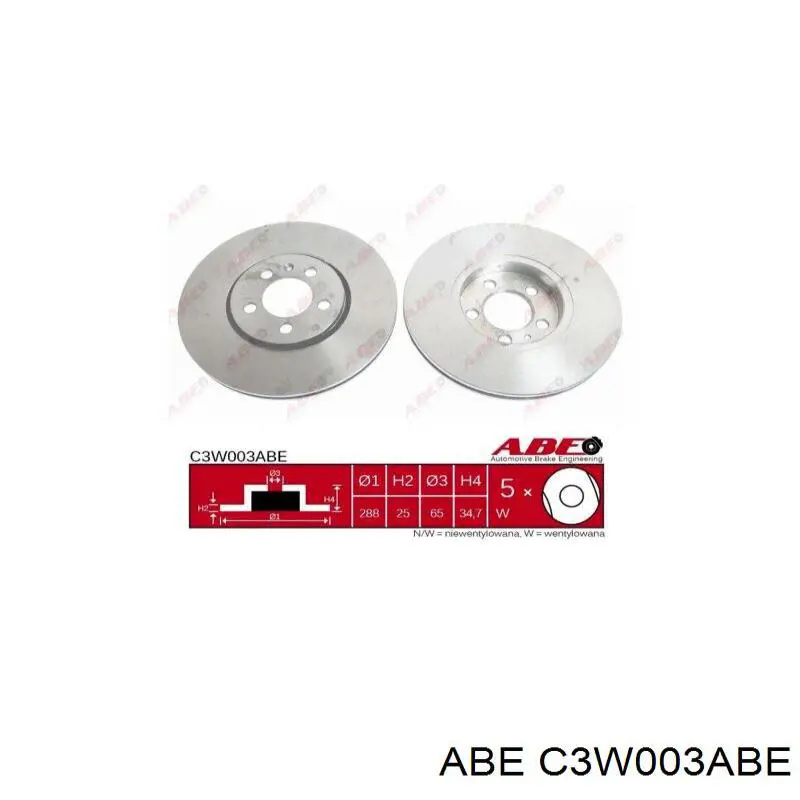 C3W003ABE ABE