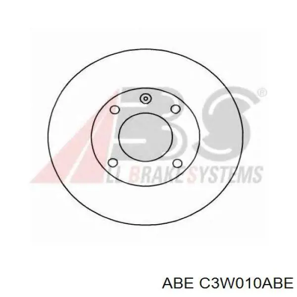 Передние тормозные диски C3W010ABE ABE