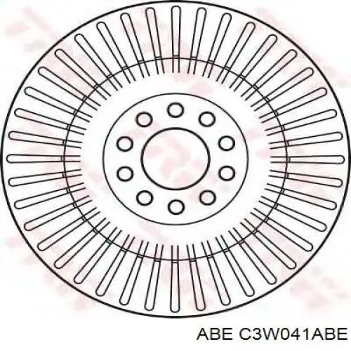 Тормоз дисковый передний ABE C3W041ABE цена, от 84.24 USD