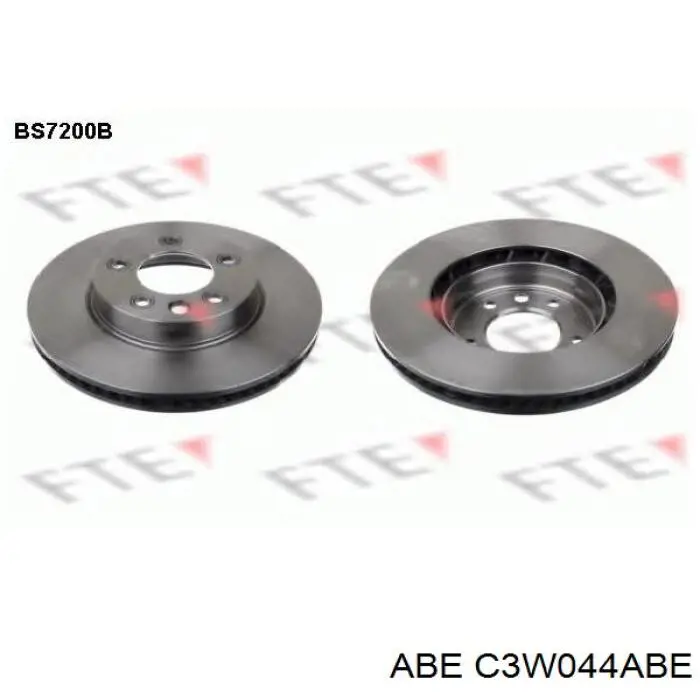 Передний тормозной диск ABE C3W044ABE