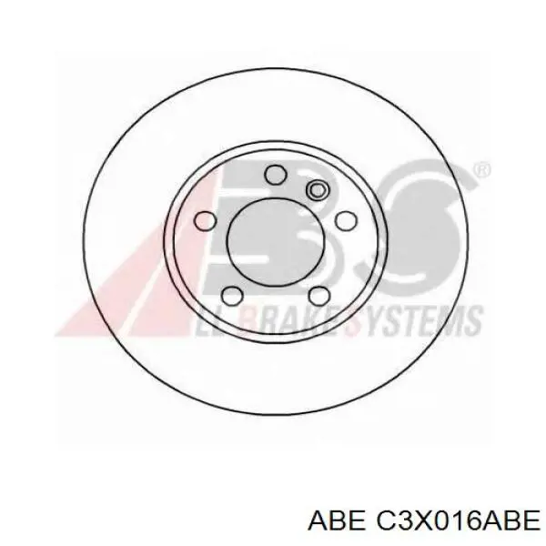 Купить C3X016ABE ABE Ротор тормозной