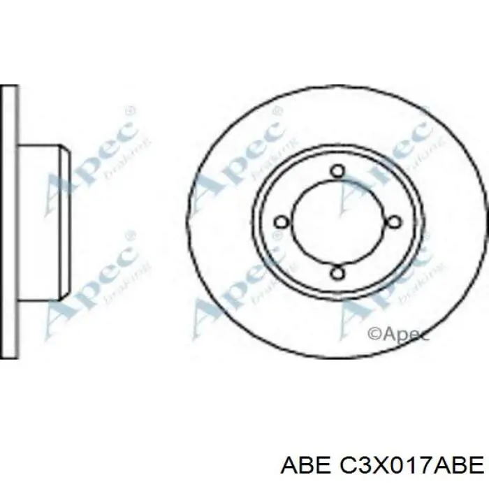 Передние тормозные диски 9280751 Opel