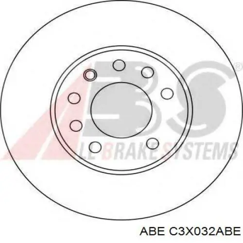 Тормоз дисковый передний ABE C3X032ABE цена, от 33.71 USD
