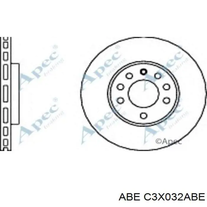 Купить C3X032ABE ABE Ротор тормозной