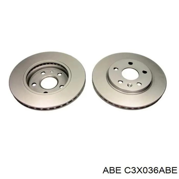 Передние тормозные диски C3X036ABE ABE