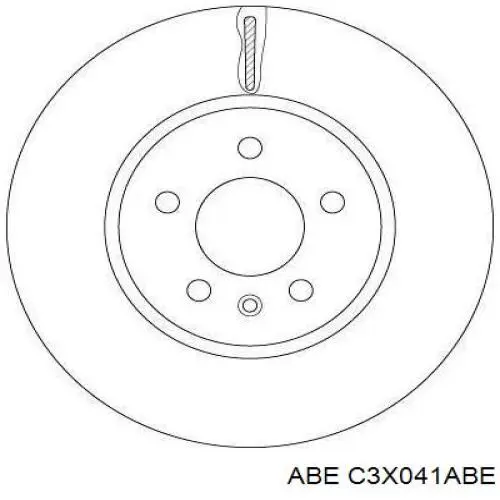 Купить C3X041ABE ABE Ротор тормозной