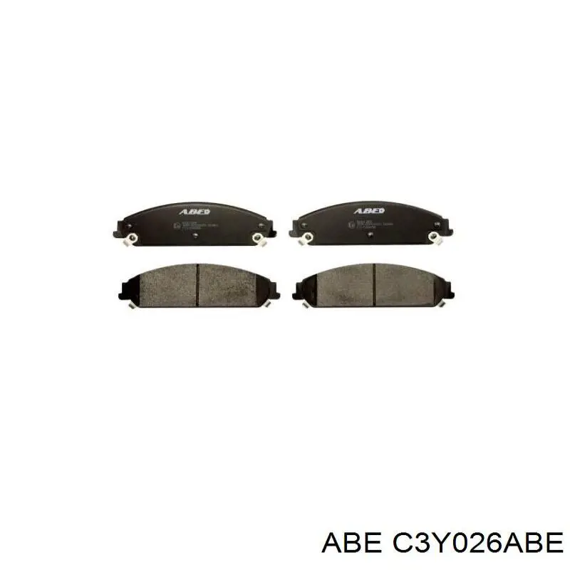 C3Y026ABE ABE диск тормозной передний