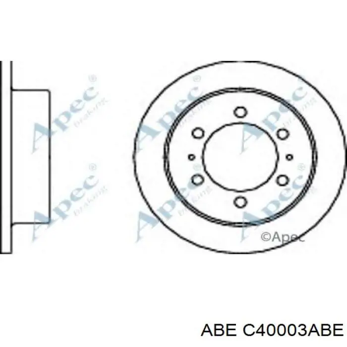 Тормозные диски C40003ABE ABE