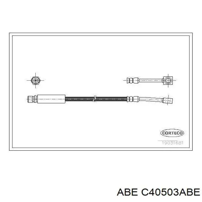 C40503ABE ABE Дисковый тормоз