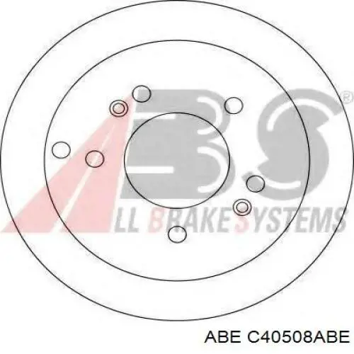 Задний тормозной диск ABE C40508ABE цена, от 26.63 USD