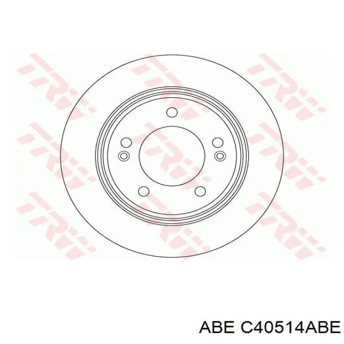 Задний тормозной диск ABE C40514ABE цена, от 23.71 USD