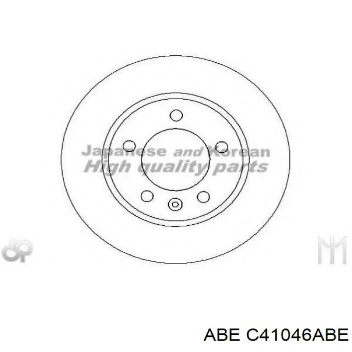 Задний дисковый тормоз ABE C41046ABE