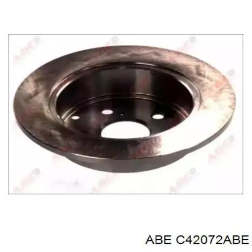 C42072ABE ABE диск тормозной задний